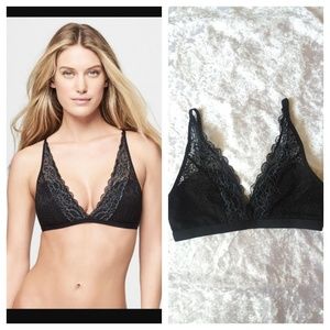 ❤Aero LLD black lace bralette
