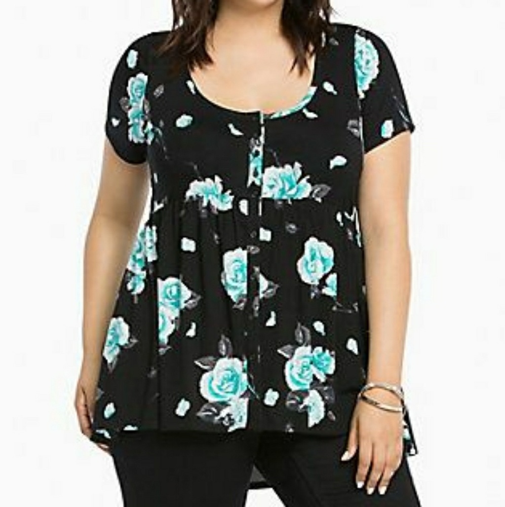 Torrid Babydoll Top - Never worn