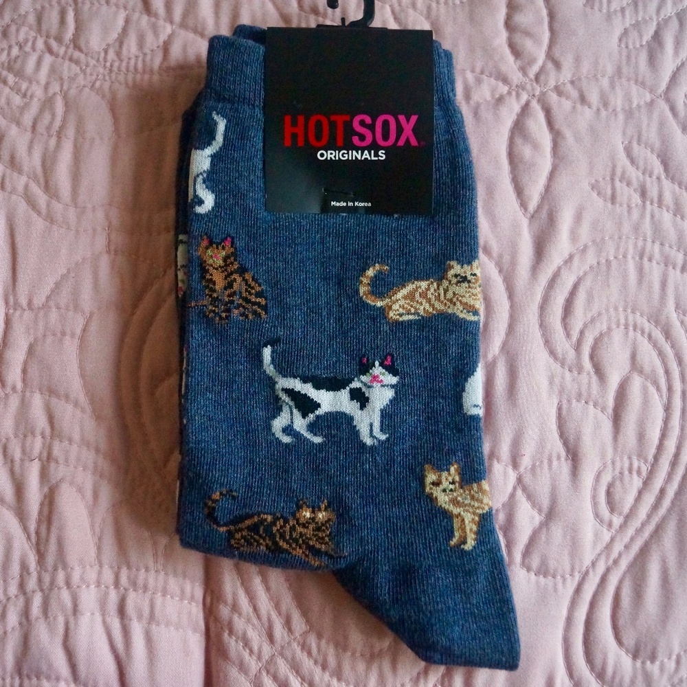 Hot Sox Cat Socks