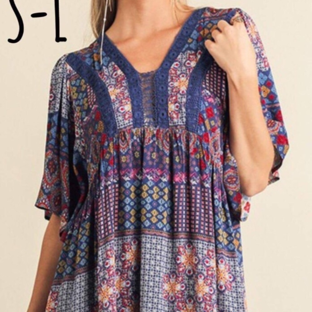 Patchwork dress