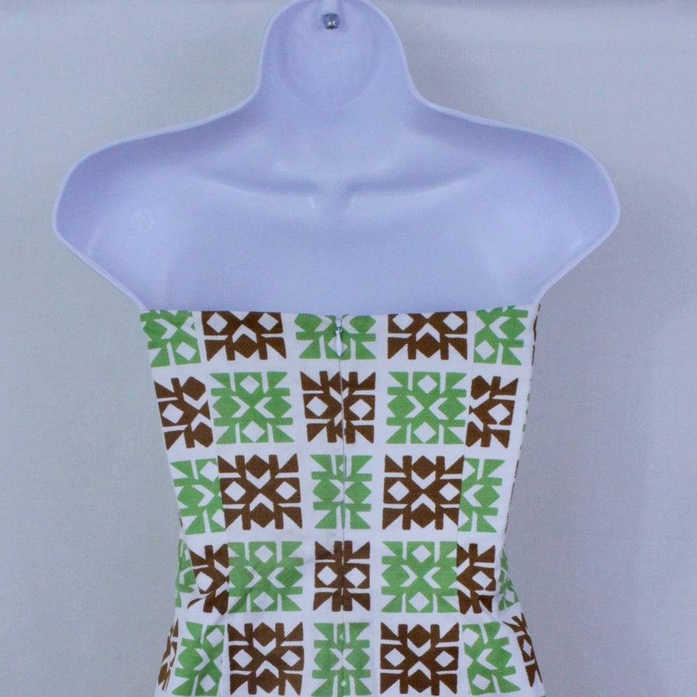 Original Milly Strapless Shift Dress Size 6 - Picture 2 of 4