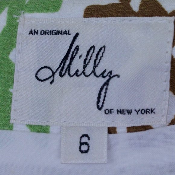 Original Milly Strapless Shift Dress Size 6 - Picture 3 of 4