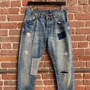 Zara Distressed Jeans