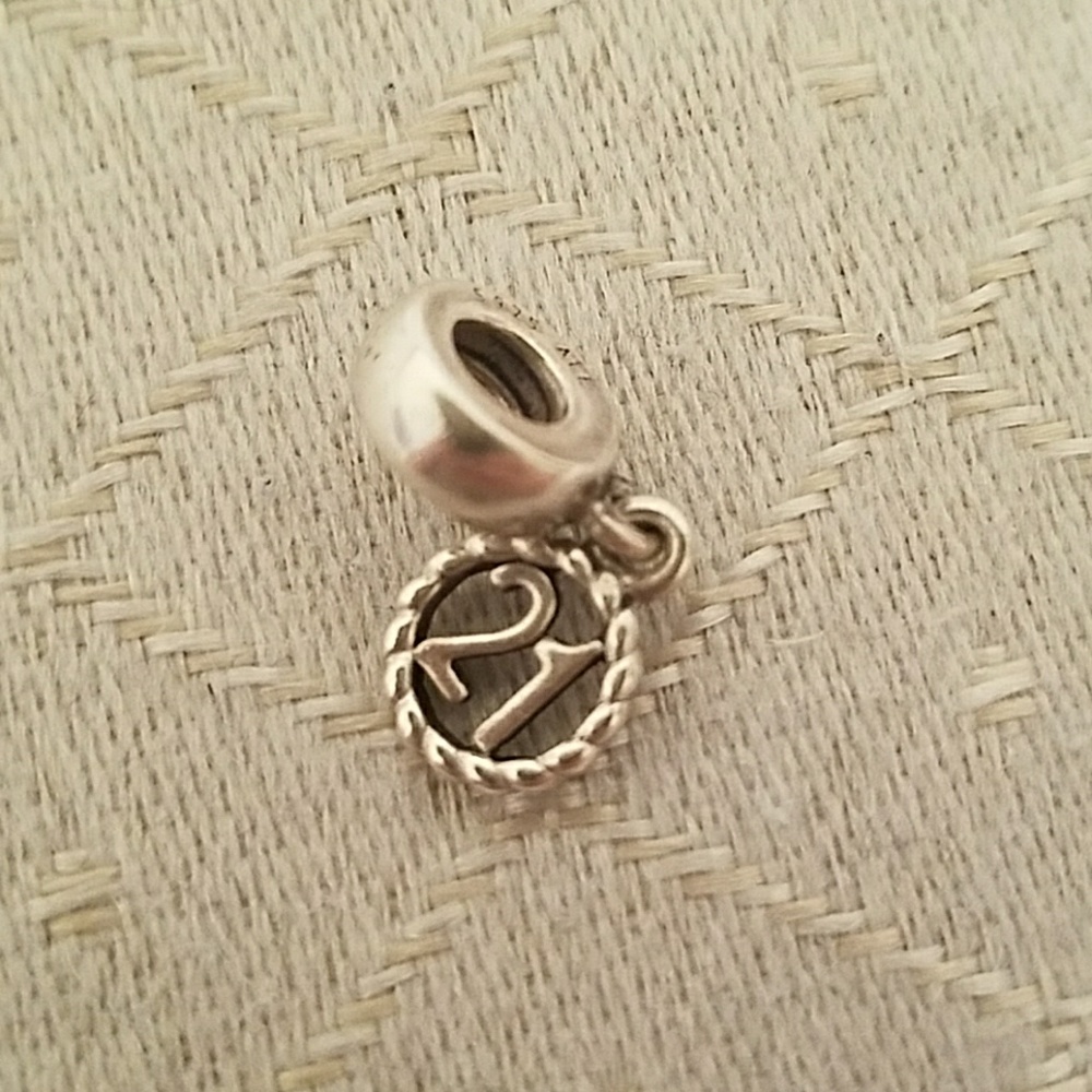 Pandora 21 charm