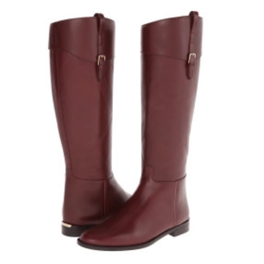 Burberry Copse Boots in Bordeaux, Sz 6.5,