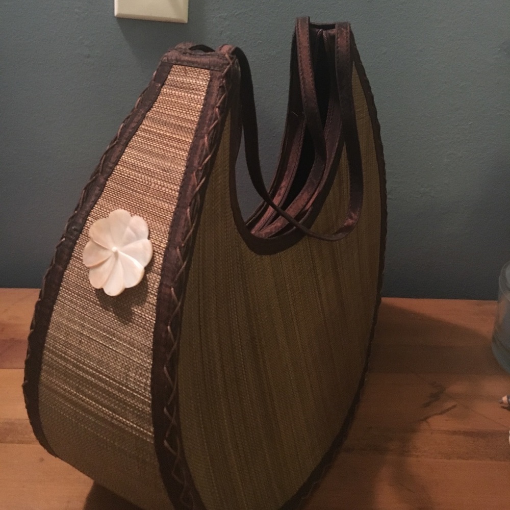 Straw bag from Mexico