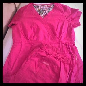 PERFECT BREAST CANCER AWARENESS SCRUBS