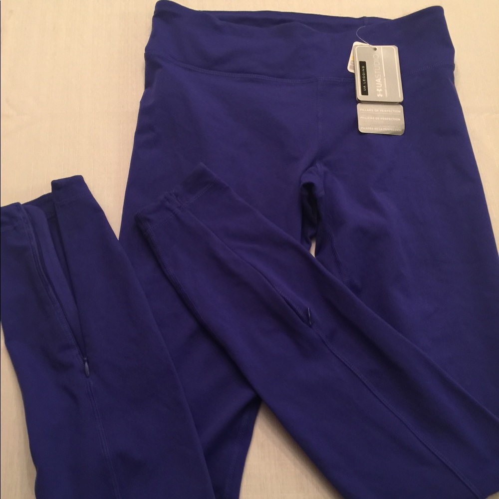Under armour purple leggings