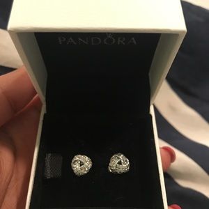 Pandora Love Knot Earrings