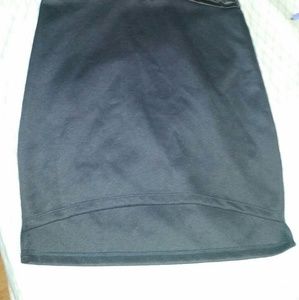 Little black dress with cutouts on each side