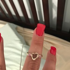 Tiffanys pink sapphire ring size 7
