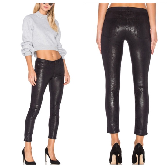 7 For All Mankind Denim - 7 For All Mankind Snake Print Ankle Skinny NWT