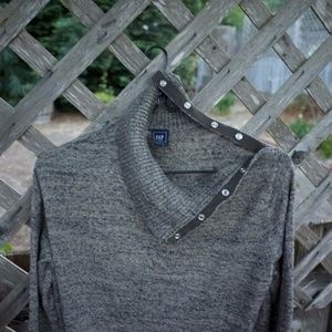GAP mockneck/turtleneck sweater.