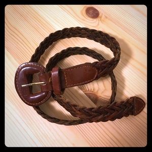 Braided Leather Belt Braided Leather Belt