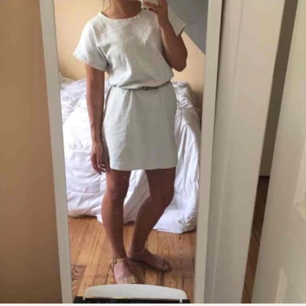 Sketchpoint Tee Dress in Stripe Madewell
