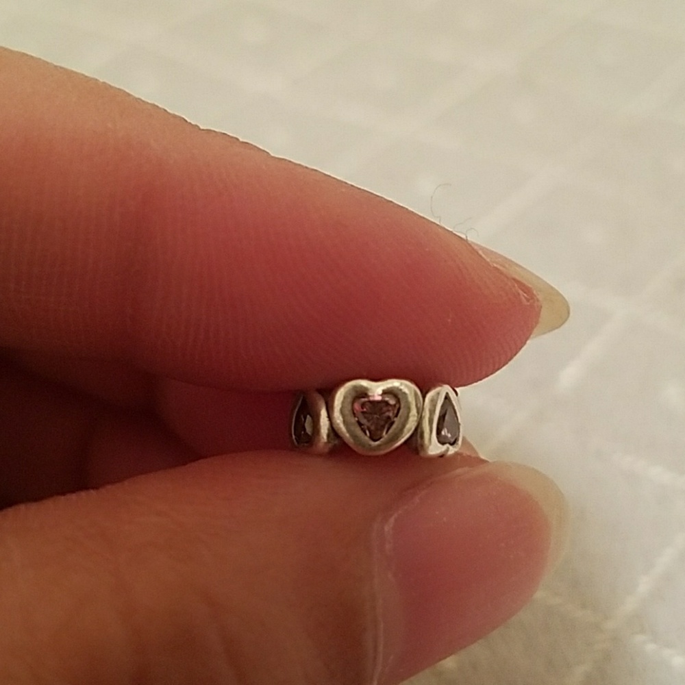 Hearts Pandora charm
