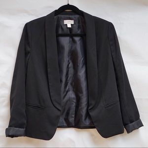 LOFT Ann Taylor Black classic blazer