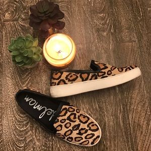 Sam Edelman Leopard Slip On Sneakers