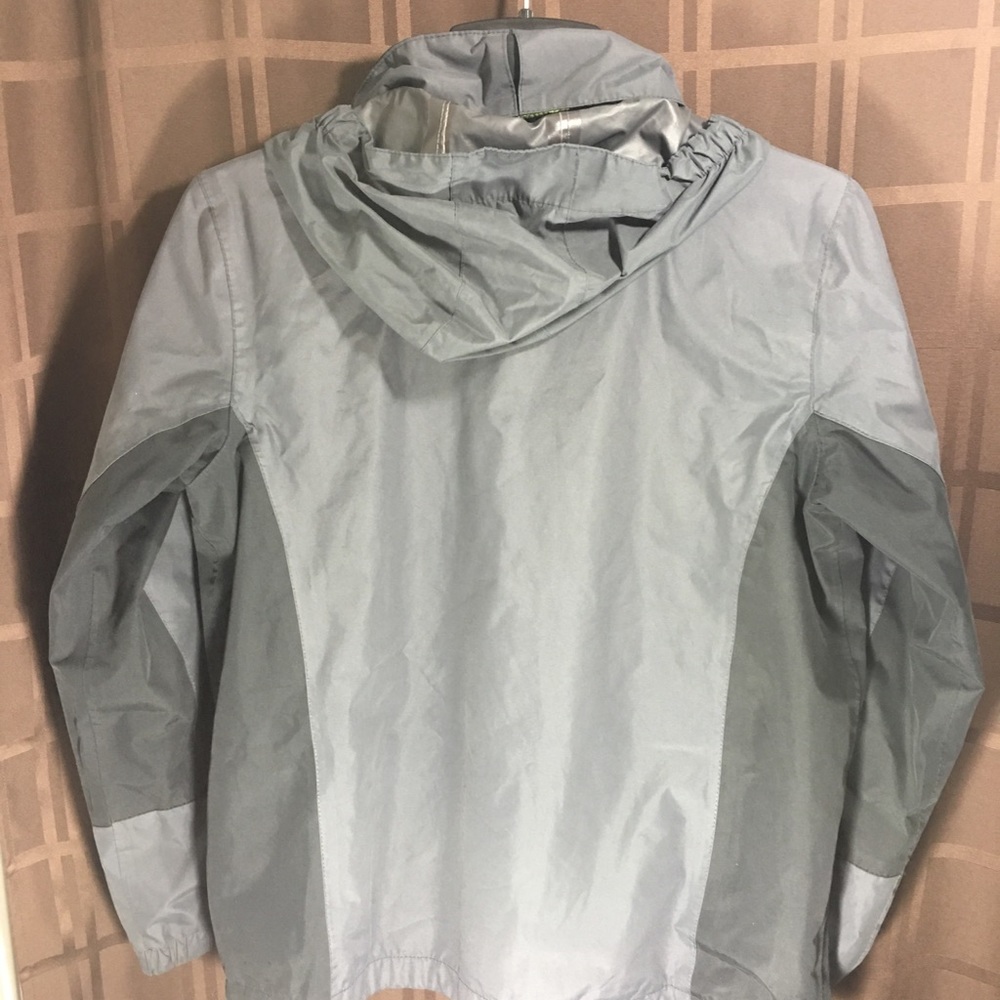 Mens Regatta Jacket Size 32 Gray Hooded Waterproof View 6