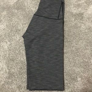 Lululemon Wunder Under Full Length Gray Pants