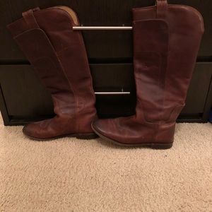 Tall Frye riding boot!