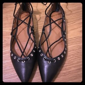 Zara Shoes - Zara Lace up flats Zara Shoes - Zara Lace up flats