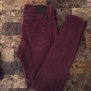 Lucky Brand Brooke Skinner Wine Corduroys  2/26