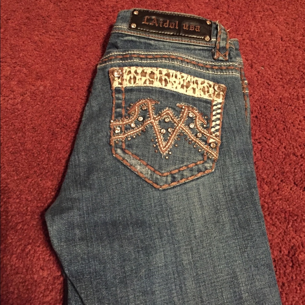 LA IDOL BOOTCUT JEANS