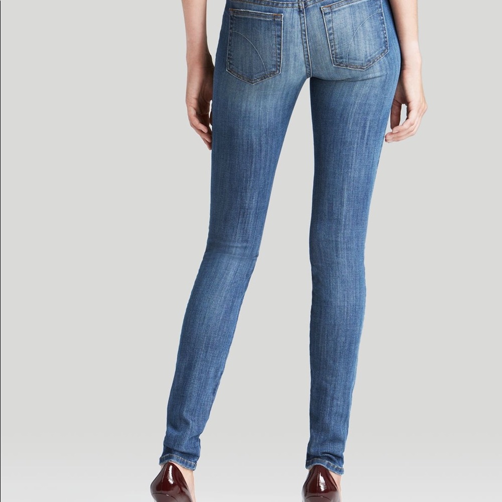 Joe's Jeans Mid Rise Skinny Jeans