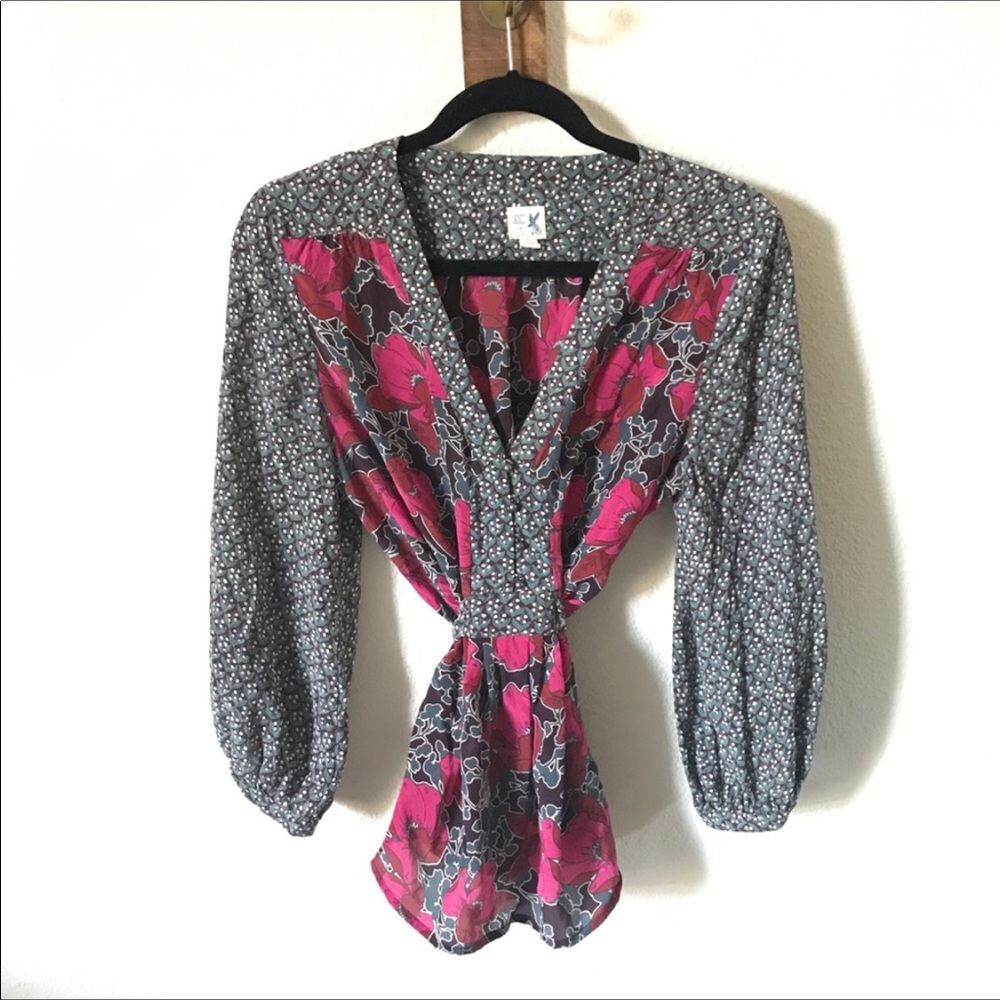 Edme silk blouse