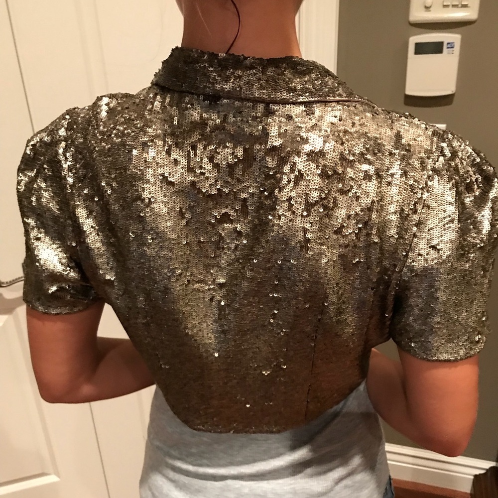 Nicole Miller Cropped Jacket