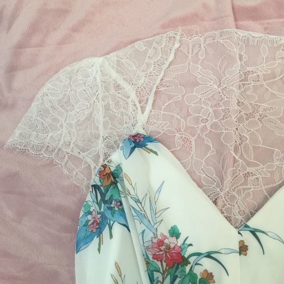 NWT ASOS Delicate White Dress - Picture 2 of 8