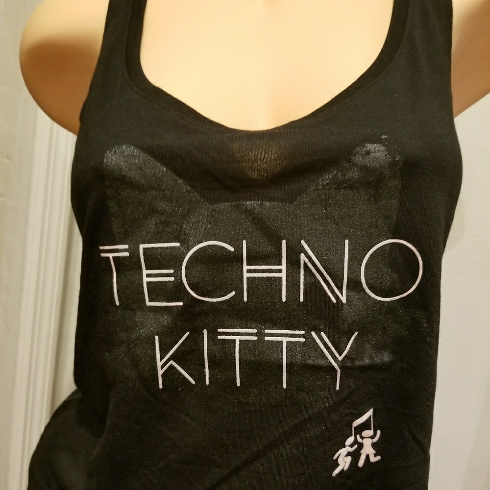 Techno Kitty Tank Tops!