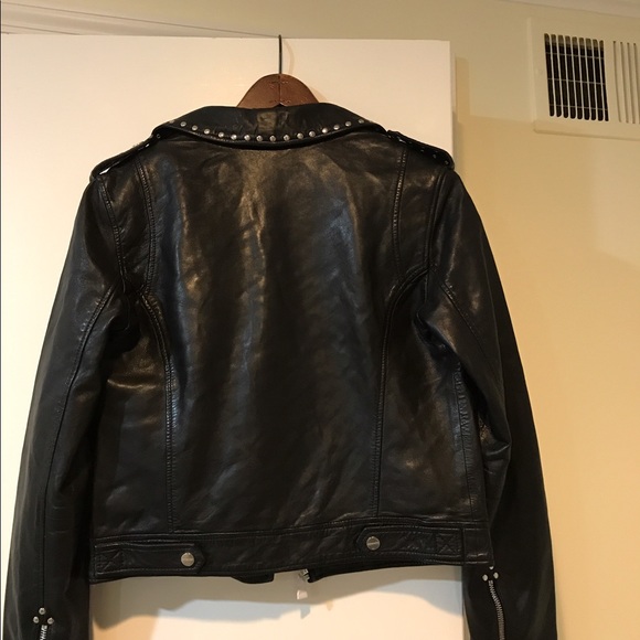 New w/ tags Sanctuary Ophelia  Moto Leather Jacket - Picture 3 of 5