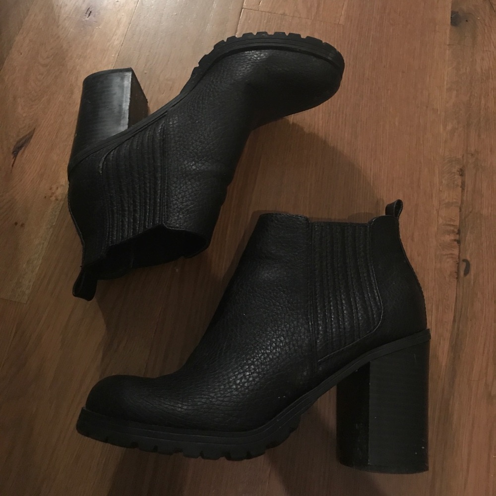Target black ankle booties