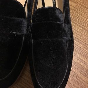 Zara Shoes - Zara Velvet Loafers Zara Shoes - Zara Velvet Loafers