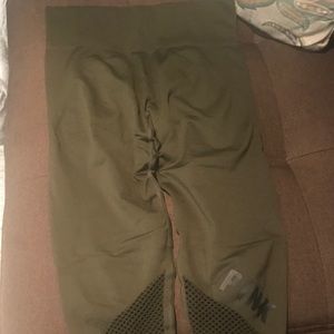 Last chance. pink mesh leggings