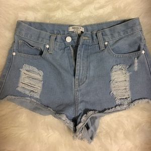 Forever 21 denim shorts