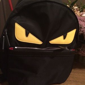 Fendi monster backpack
