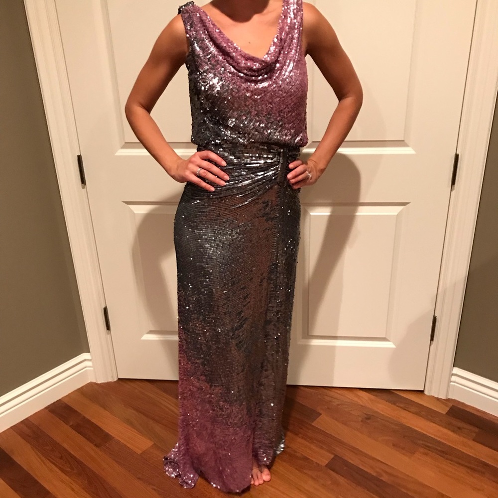 Sequin Evening Gown