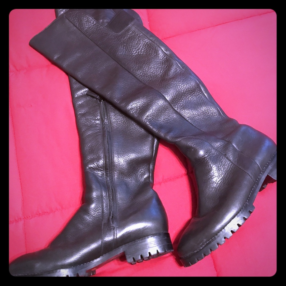 Cole Haan Nike Air Over the Knee Boot sz 9