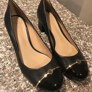 Tory Burch Black Heels 7.5