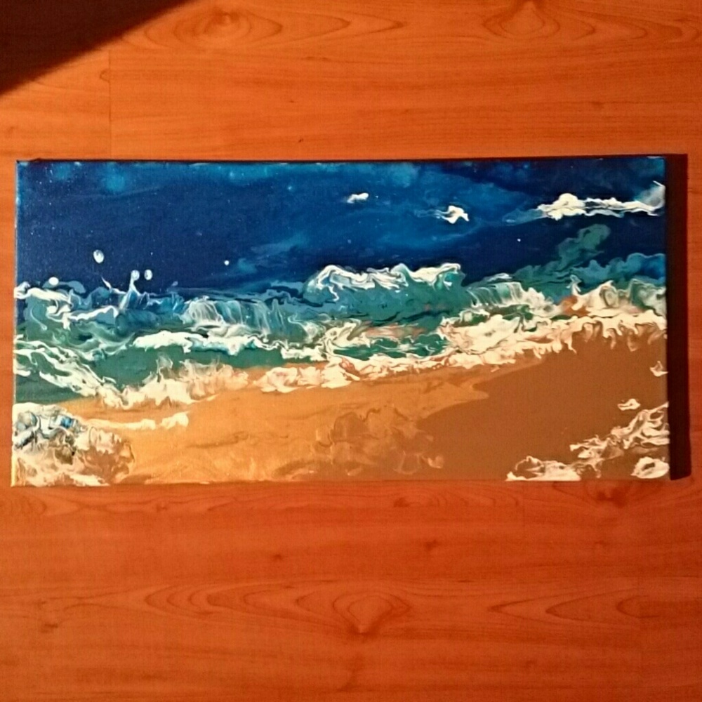 Beach Waves Painting