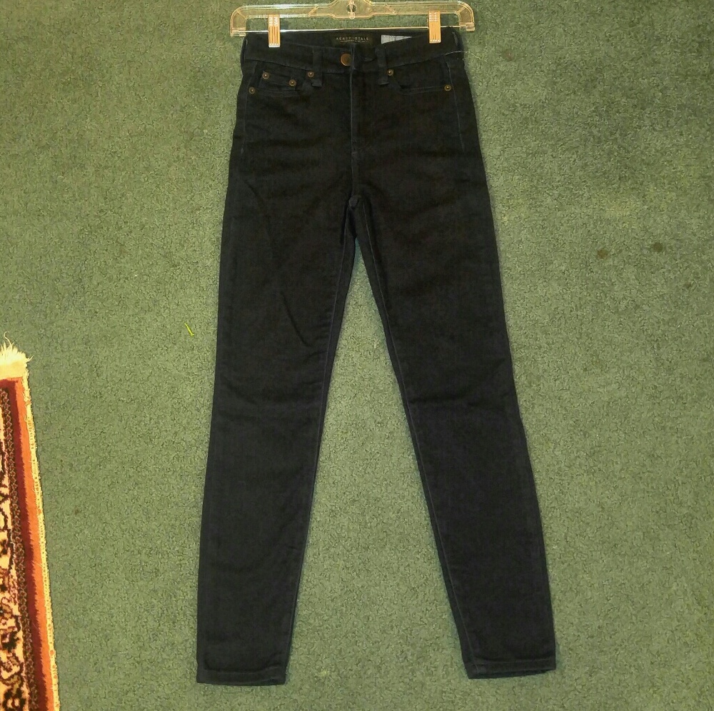 High waisted jeggings