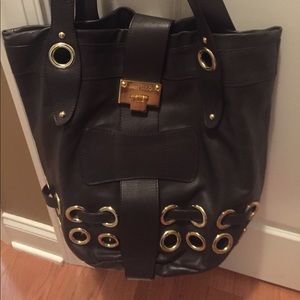 Jimmy Choo Large Dark Brown HANDBAG
