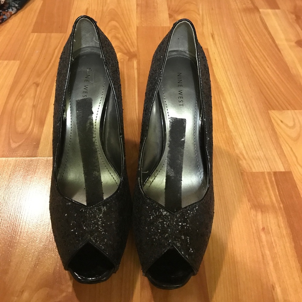 Sequent black high heels