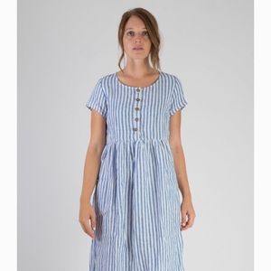 Pyne & Smith Linen Midi Dress