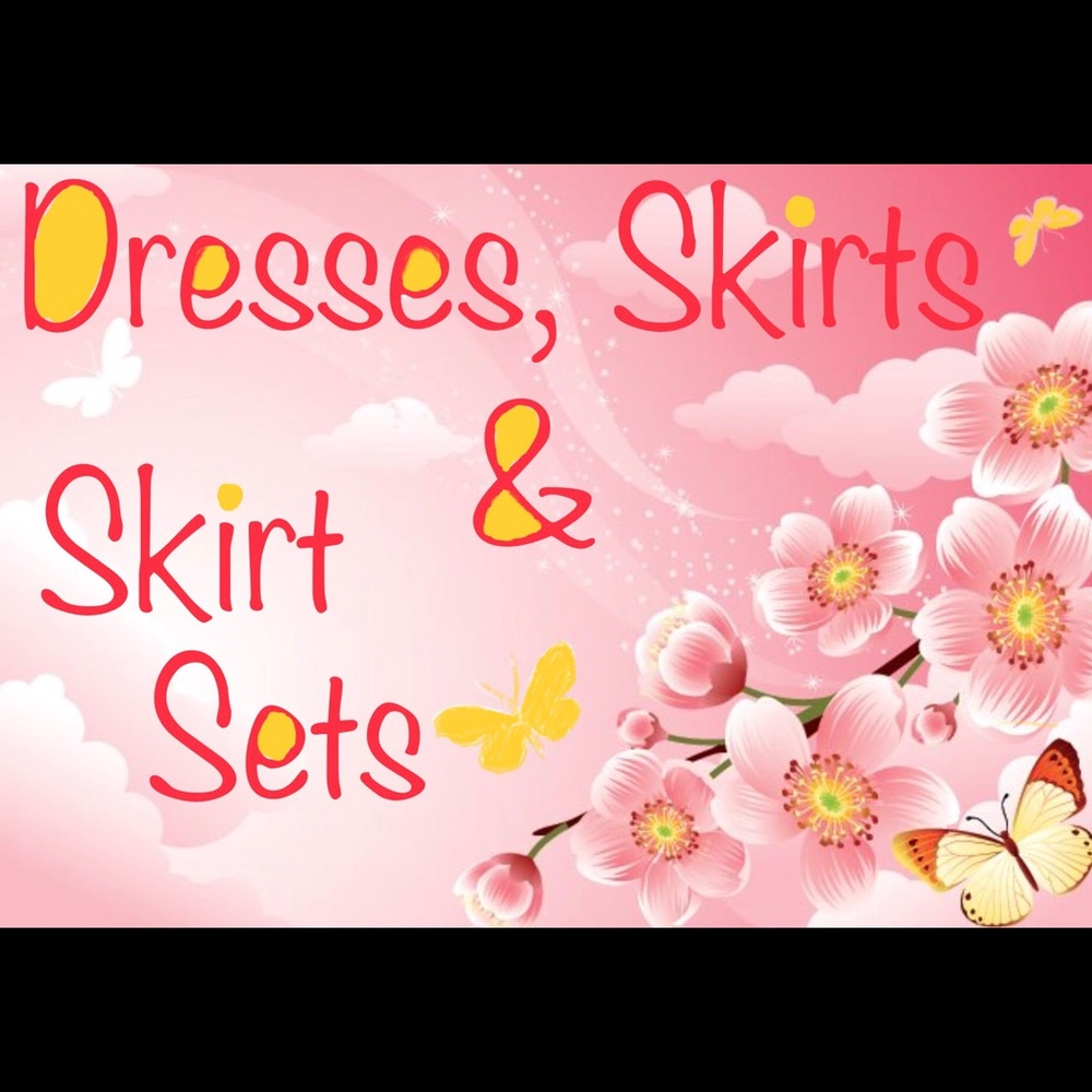 DRESSES, SKIRTS & SKIRT SETS