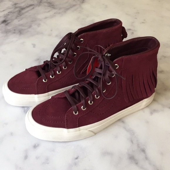 FinalPrice VANs NWB SK8-Hi Moc Port Suede Hi-Tops - Picture 3 of 6