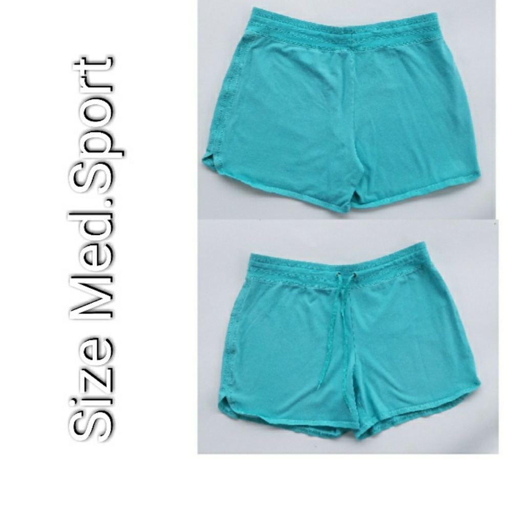 A1) MIA Women’s Light Green Drawstring Shorts – Size M